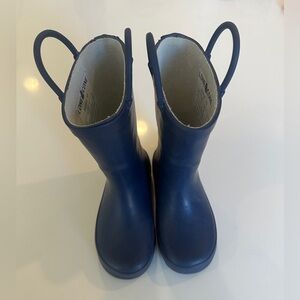 Lone Cone kids  Navy Blue Rain Boots